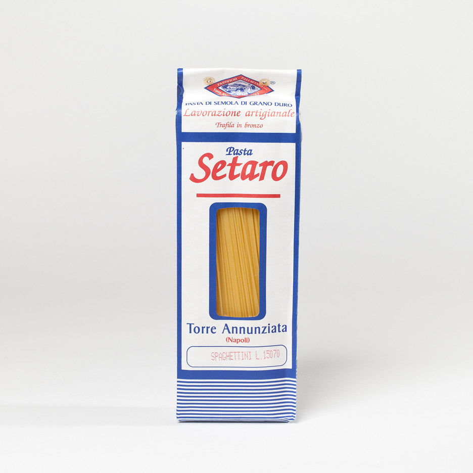 Pastificio Setaro x Michael Jondral: SPAGHETTINI - Handarbeit